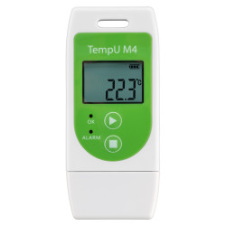Multi-use temperature data logger TempU M4
