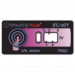 Temperaturindikator TimeStrip Plus 8°C