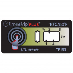 Temperature indicator TimeStrip Plus 10°C