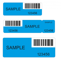 Individual VOID security labels without residue from 1,000 pcs