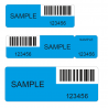 VOID Sicherheitsetiketten ohne Rückstand blau verschiedene Größen