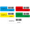 Individual VOID security labels without residue from 1,000 pcs