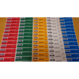 Individual VOID security labels without residue from 1,000 pcs
