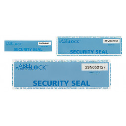 Residue-free security label Low Residue, various sizes