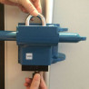 Certified Omega container lock incl. padlock